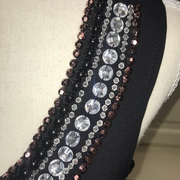 Karlie Embellished Beaded Tank Top Size Small - Picture 3 of 9